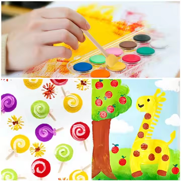 20-teiliges Schwammpinsel-Set