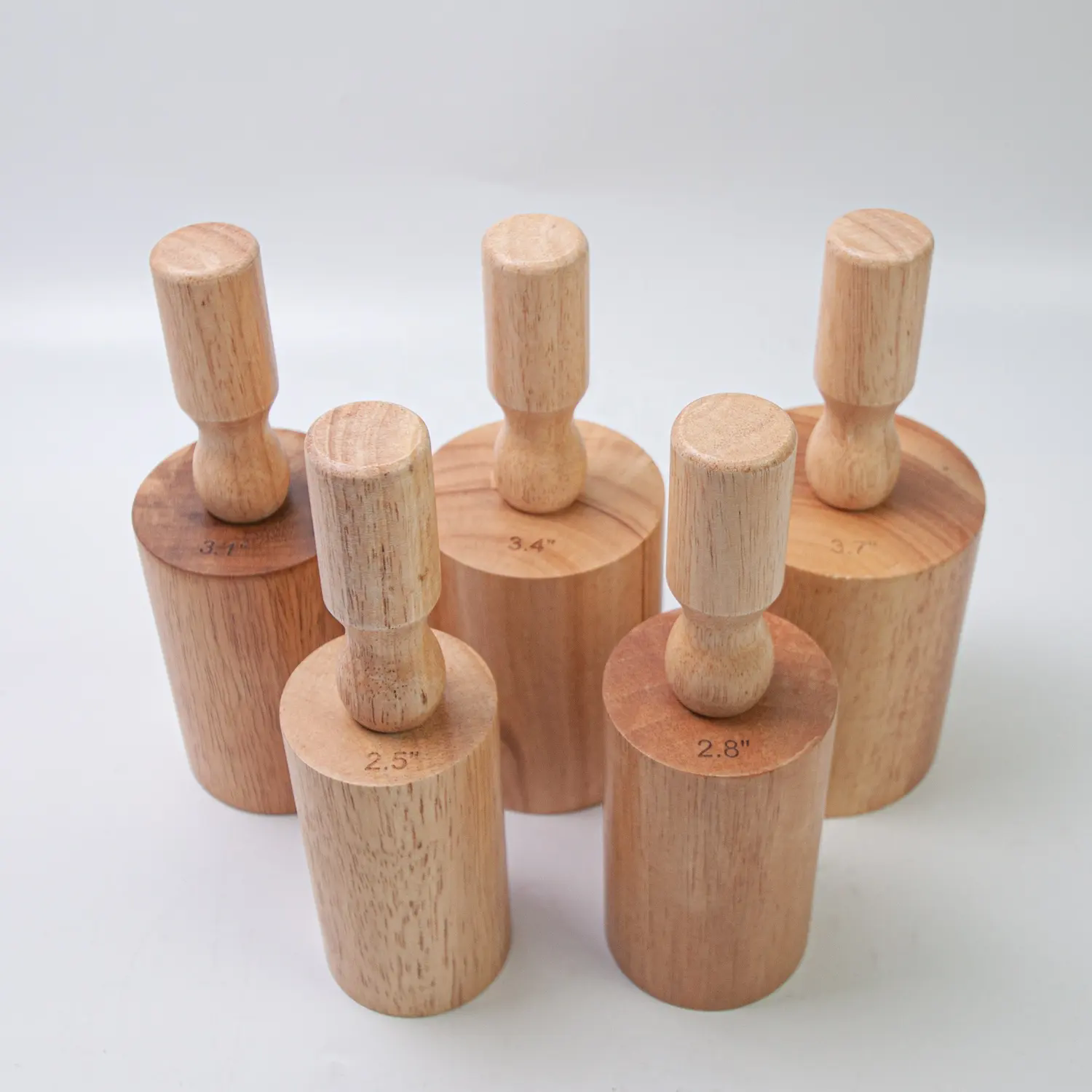 Holz-Töpferstempel Set