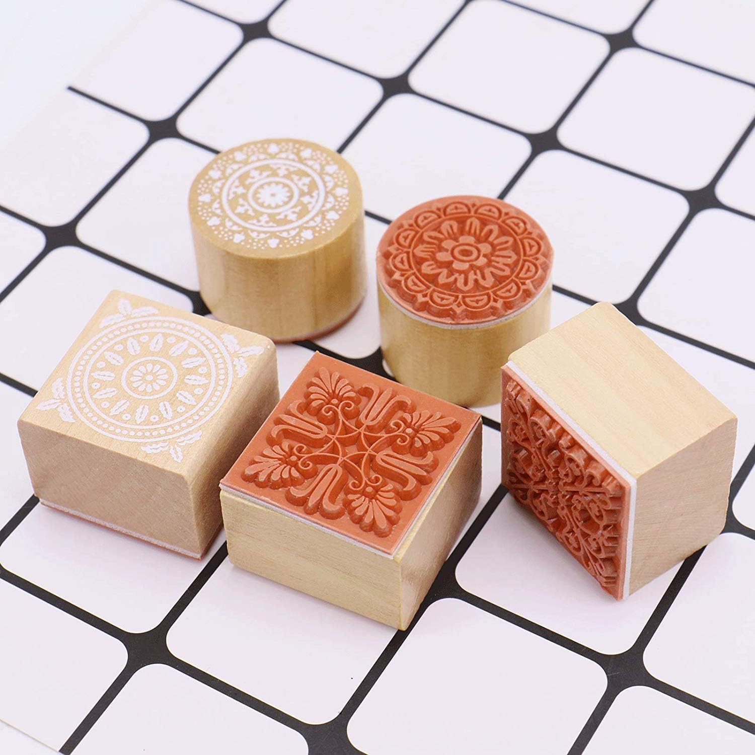 Holzstempel-Set
