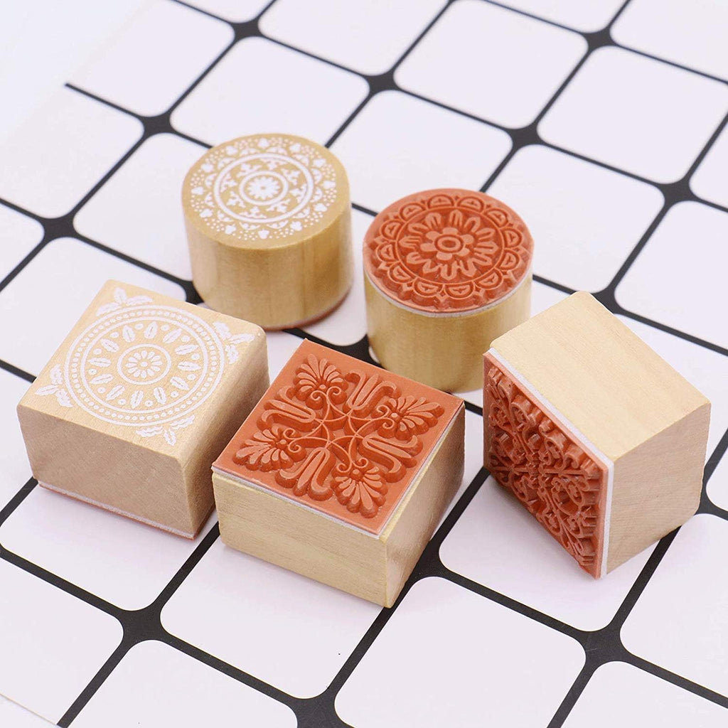 Holzstempel-Set