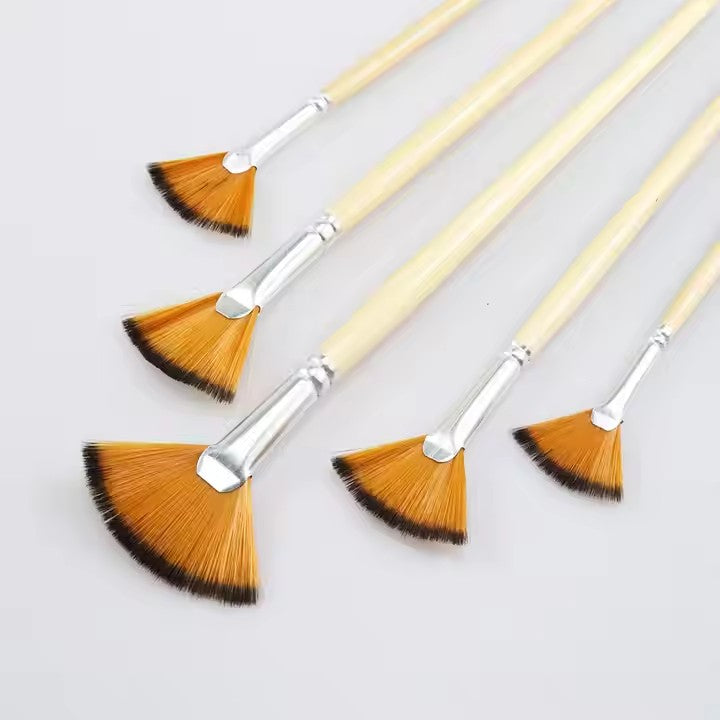 Fächerpinsel-Set